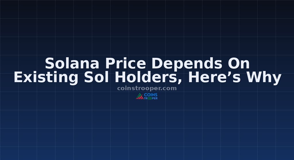 Solana Price Depends On Existing Sol Holders, Here’s Why