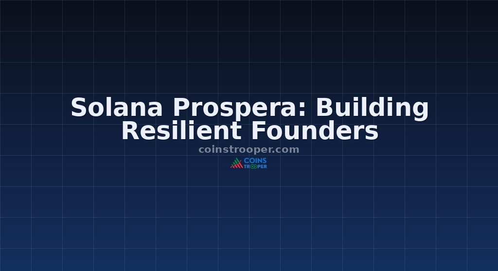 Solana Prospera: Building Resilient Founders