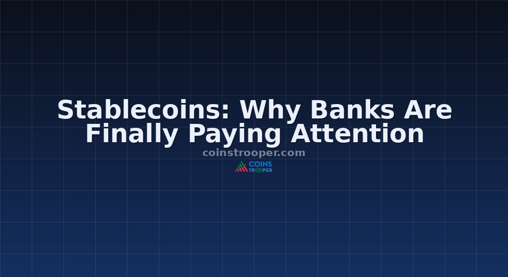 Stablecoins: Why Banks Are Finally Paying Attention