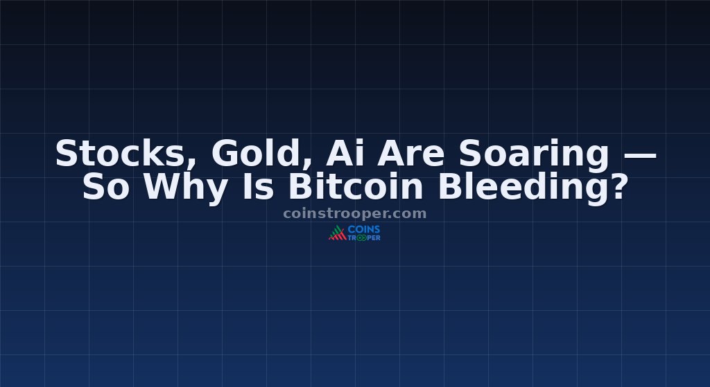 Stocks, Gold, Ai Are Soaring — So Why Is Bitcoin Bleeding?