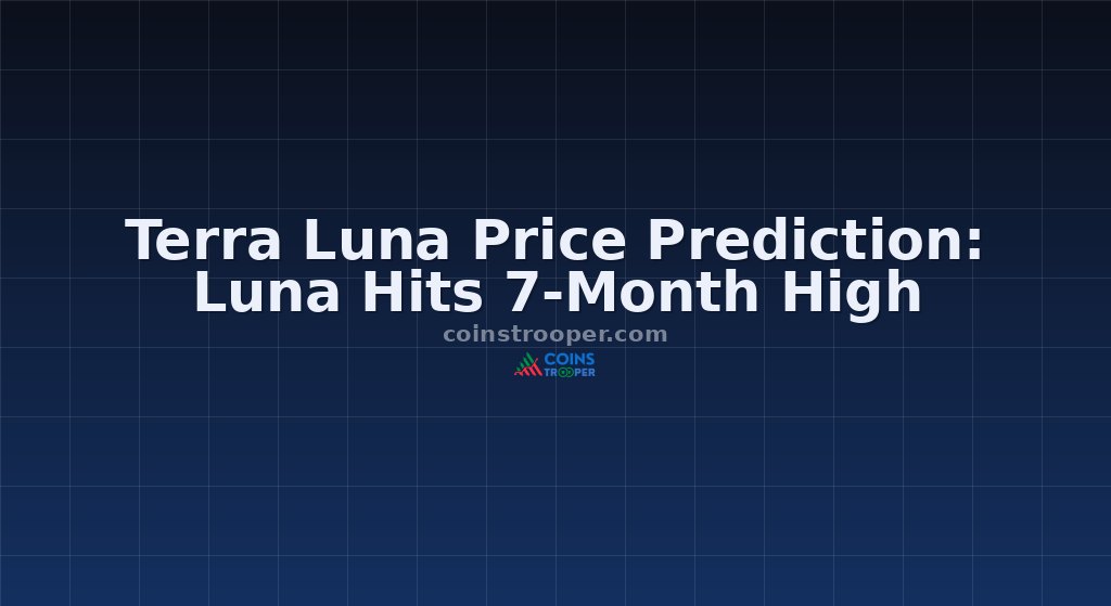 Terra Luna Price Prediction: Luna Hits 7-Month High