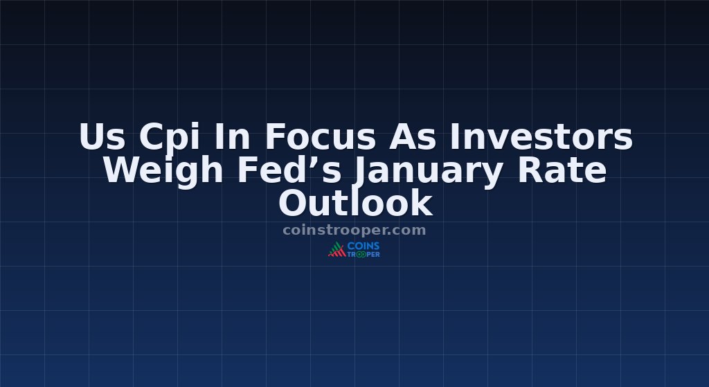 Us Cpi In Focus As Investors Weigh Fed’s January Rate Outlook