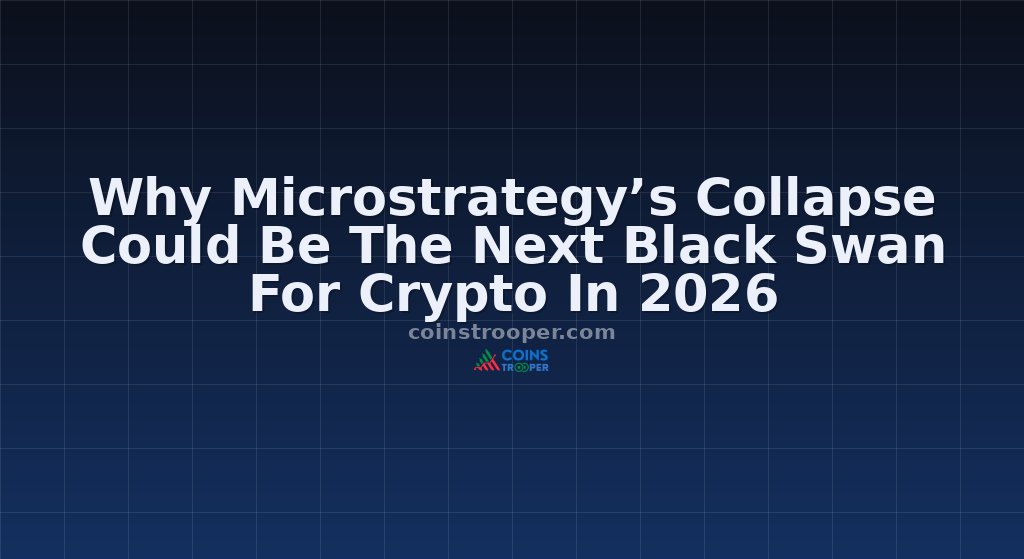 Why Microstrategy’s Collapse Could Be The Next Black Swan For Crypto In 2026