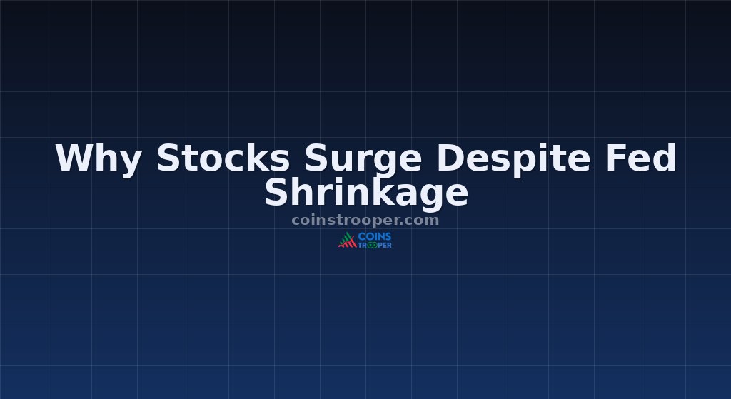 Why Stocks Surge Despite Fed Shrinkage