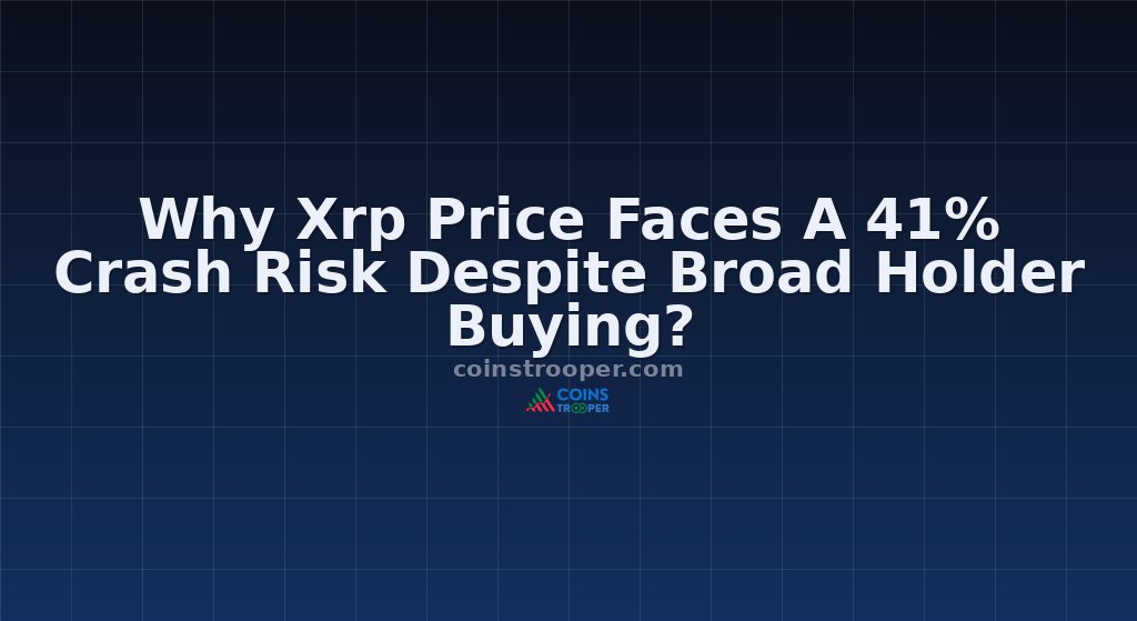 Why Xrp Price Faces A 41% Crash Risk Despite Broad Holder Buying?