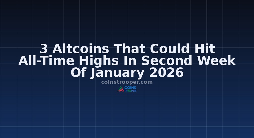 3 Altcoins That Could Hit All-Time Highs In Second Week Of January 2026