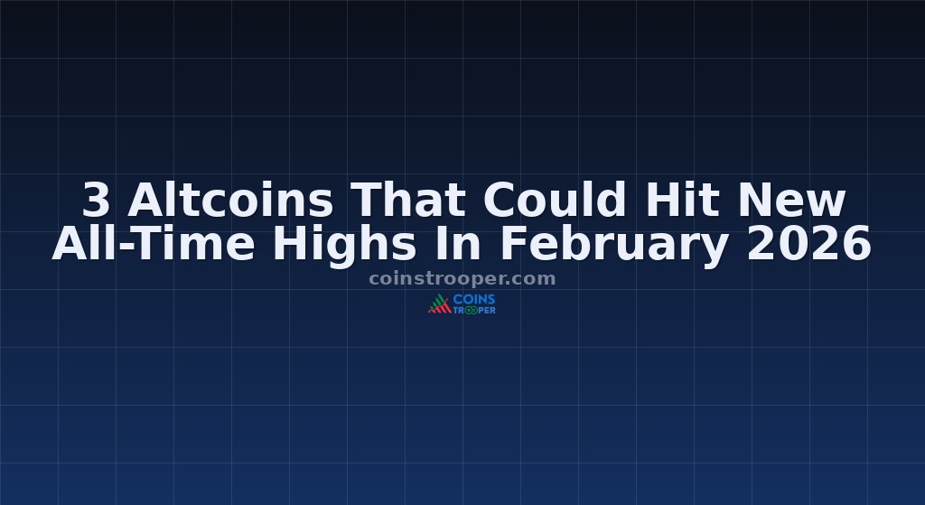 3 Altcoins That Could Hit New All-Time Highs In February 2026
