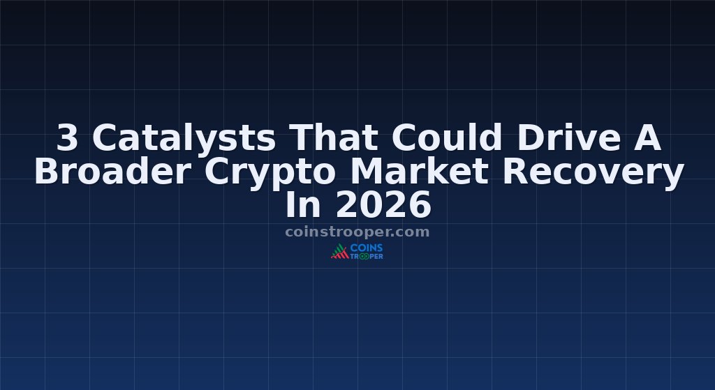 3 Catalysts That Could Drive A Broader Crypto Market Recovery In 2026