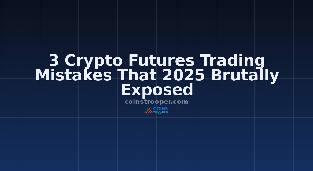 3 Crypto Futures Trading Mistakes That 2025 Brutally Exposed