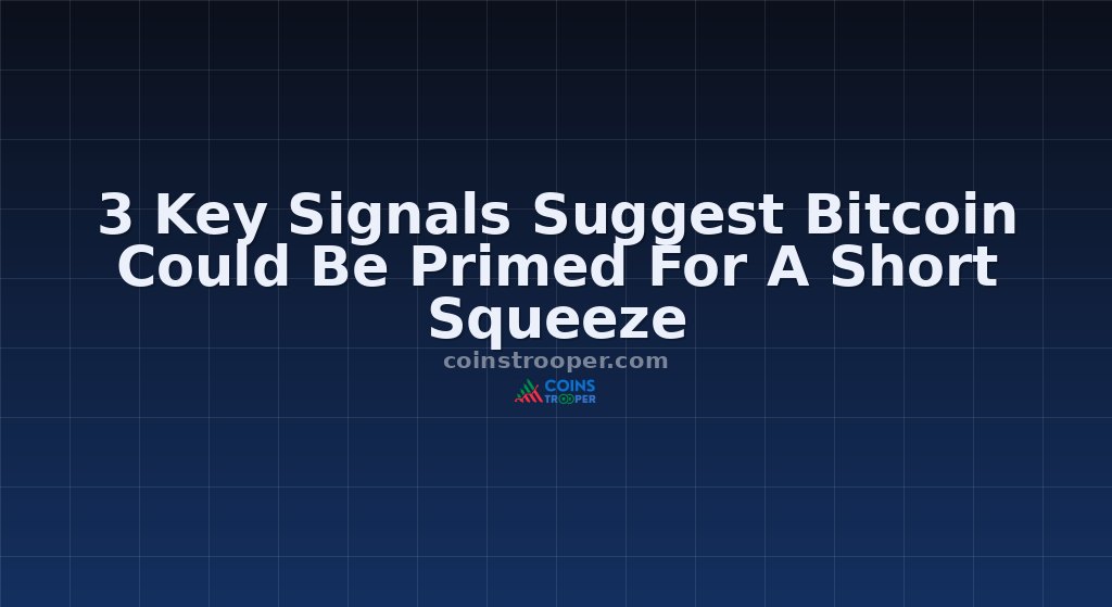 3 Key Signals Suggest Bitcoin Could Be Primed For A Short Squeeze