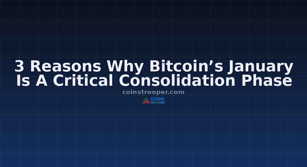 3 Reasons Why Bitcoin’s January Is A Critical Consolidation Phase