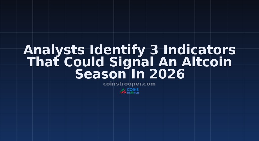 Analysts Identify 3 Indicators That Could Signal An Altcoin Season In 2026