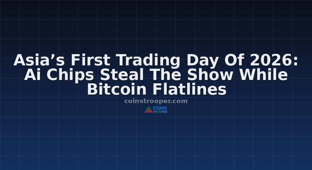 Asia’s First Trading Day Of 2026: Ai Chips Steal The Show While Bitcoin Flatlines