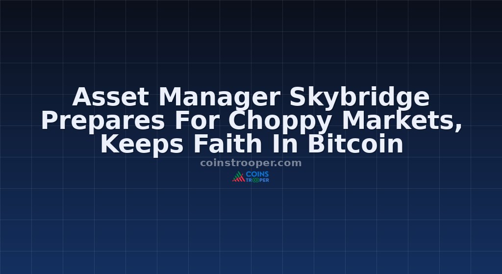 Asset Manager Skybridge Prepares For Choppy Markets, Keeps Faith In Bitcoin