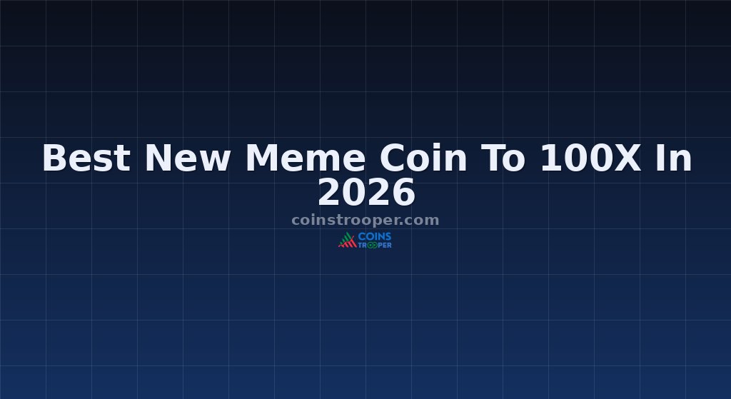 Best New Meme Coin To 100X In 2026