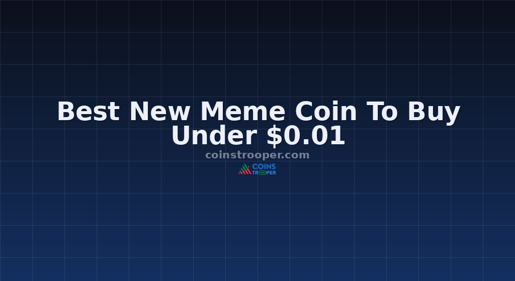 Best New Meme Coin To Buy Under $0.01