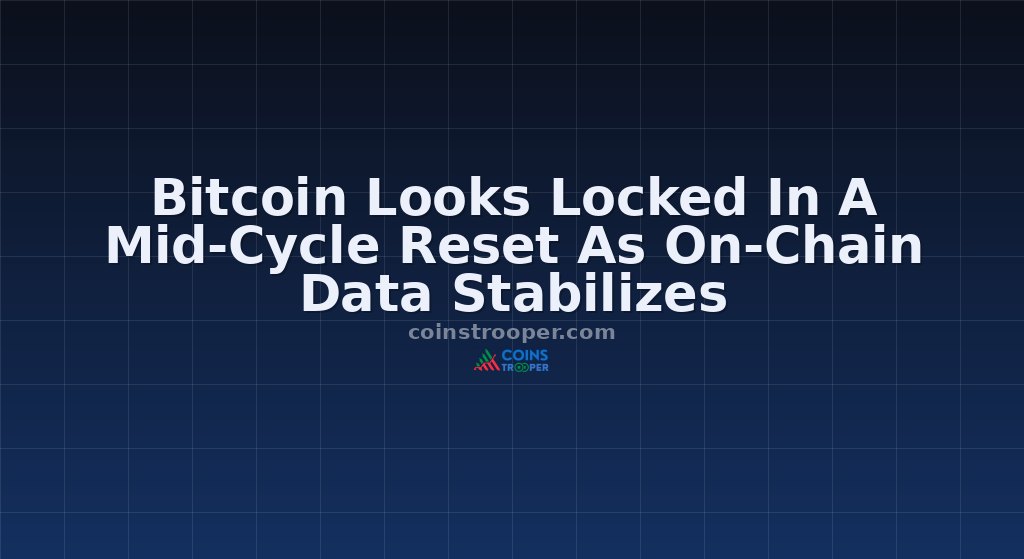 Bitcoin Looks Locked In A Mid-Cycle Reset As On-Chain Data Stabilizes