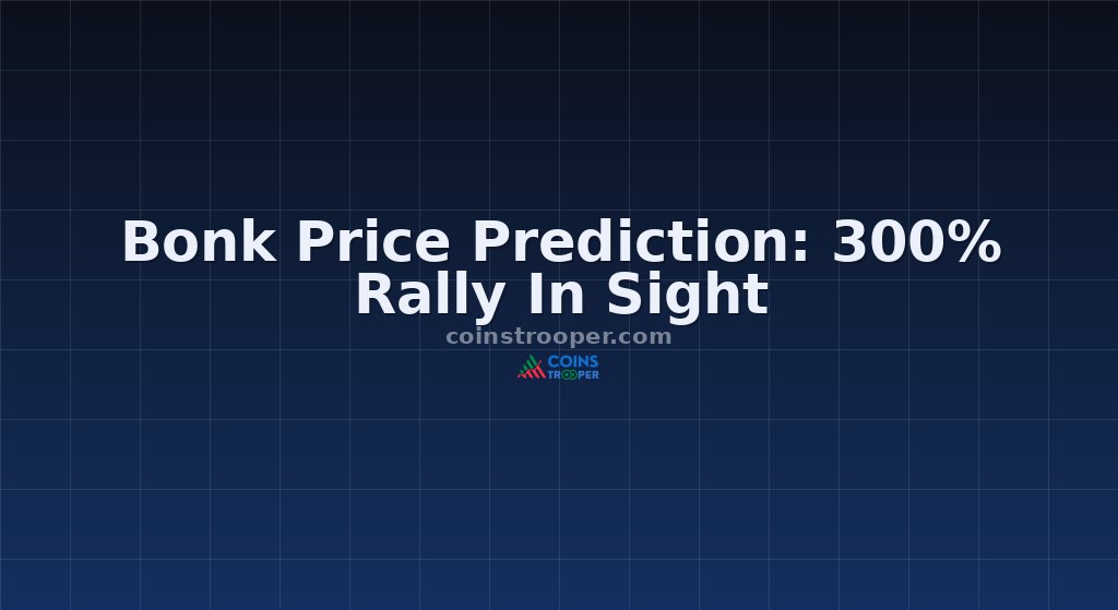 Bonk Price Prediction: 300% Rally In Sight