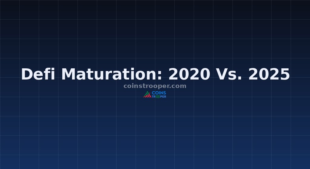 Defi Maturation: 2020 Vs. 2025