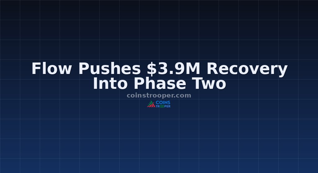 Flow Pushes $3.9M Recovery Into Phase Two
