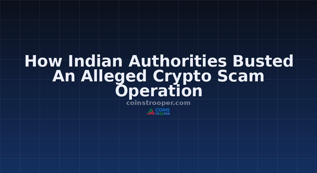 How Indian Authorities Busted An Alleged Crypto Scam Operation