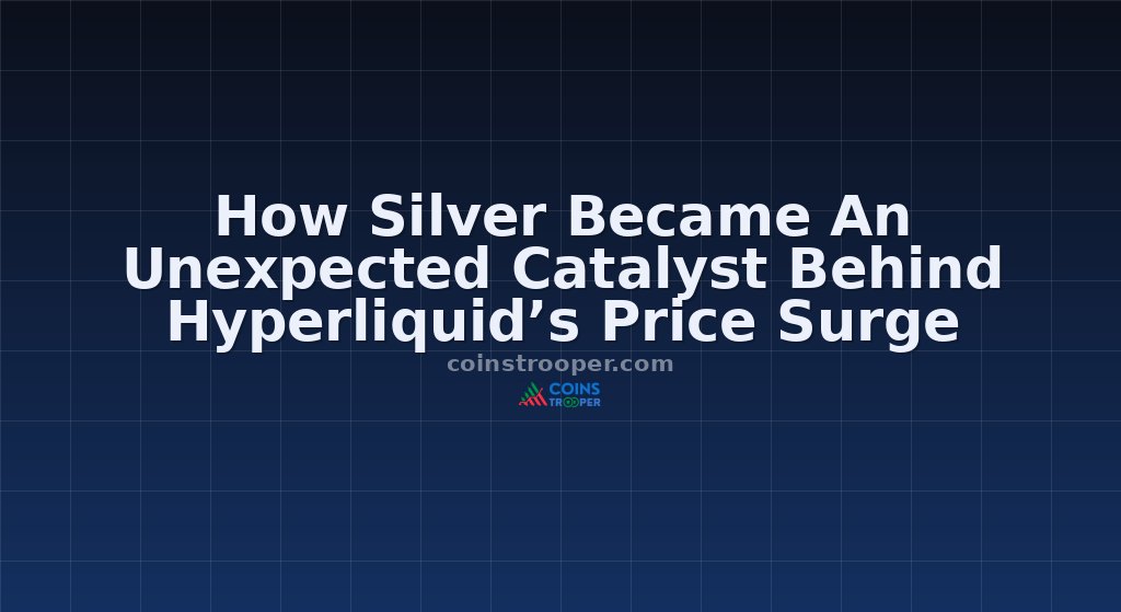 How Silver Became An Unexpected Catalyst Behind Hyperliquid’s Price Surge