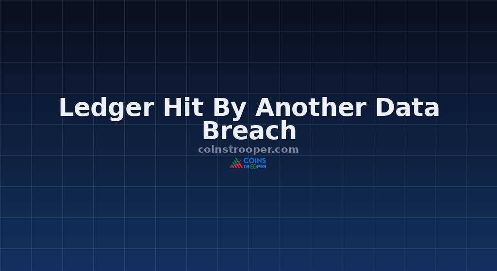 Ledger Hit By Another Data Breach