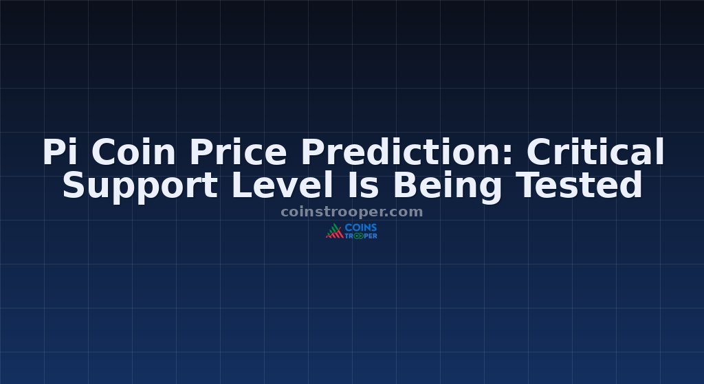 Pi Coin Price Prediction: Critical Support Level Is Being Tested
