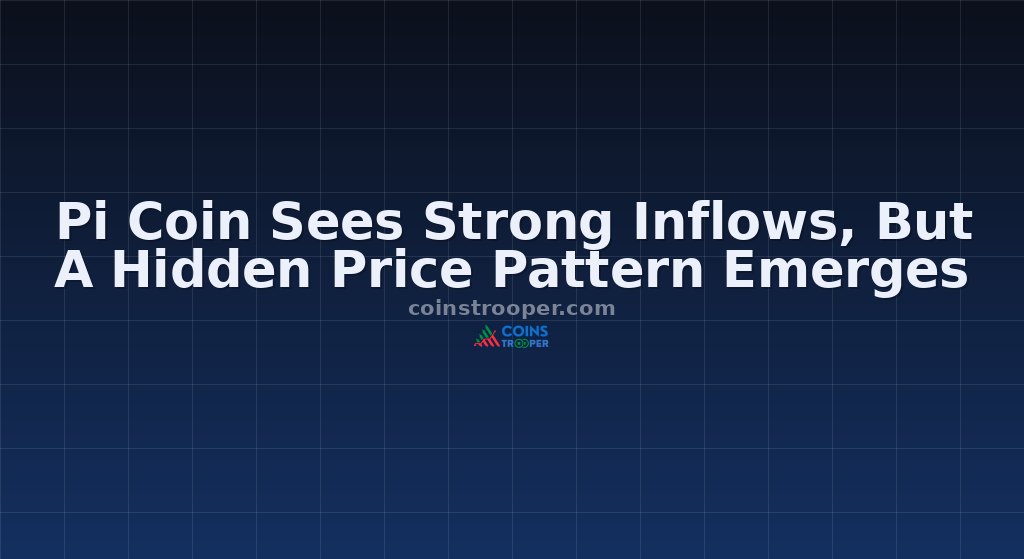 Pi Coin Sees Strong Inflows, But A Hidden Price Pattern Emerges