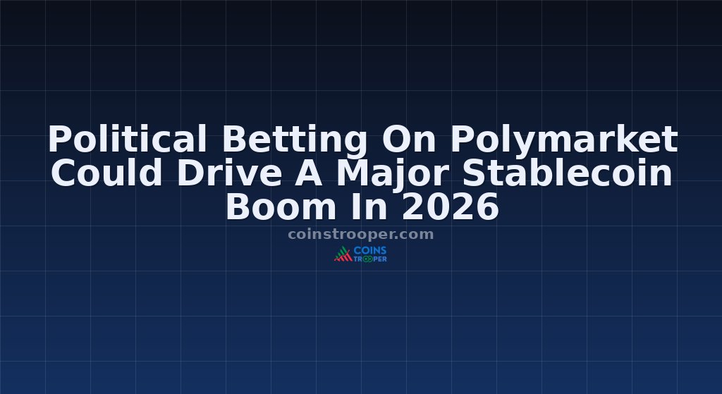 Political Betting On Polymarket Could Drive A Major Stablecoin Boom In 2026