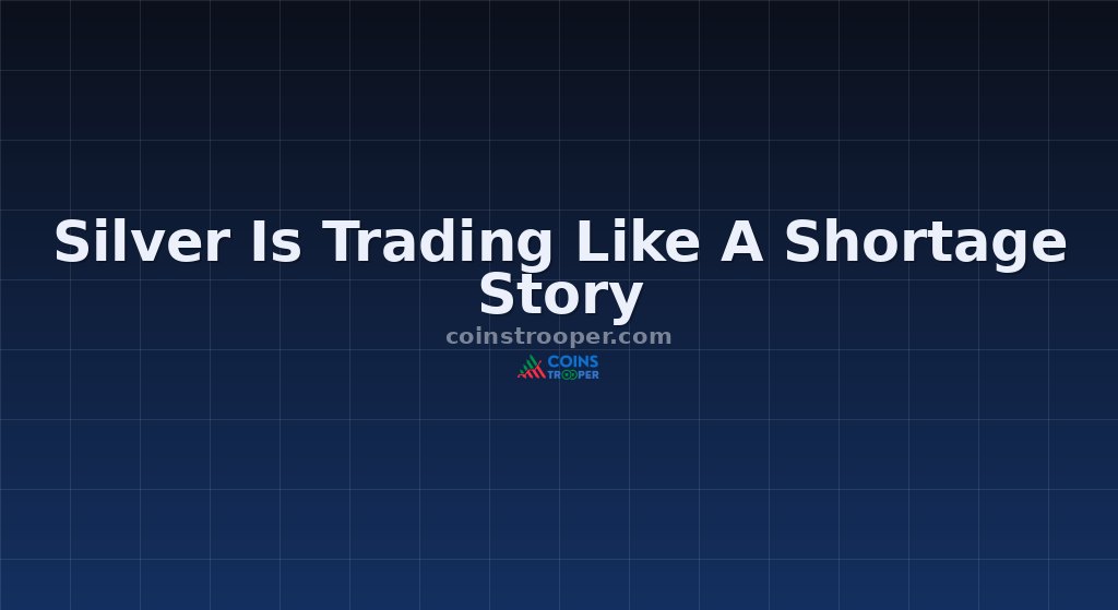 Silver Is Trading Like A Shortage Story