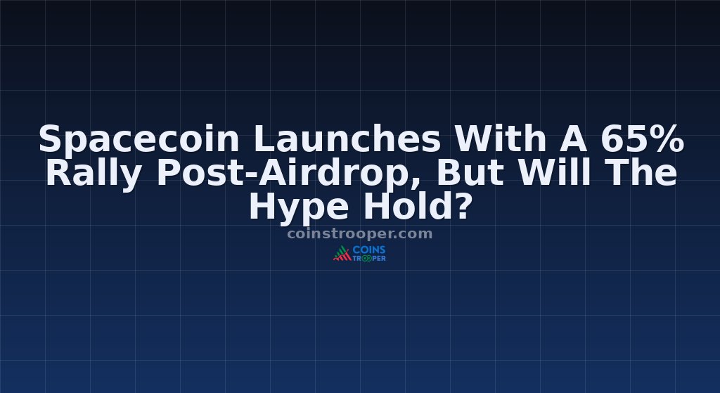 Spacecoin Launches With A 65% Rally Post-Airdrop, But Will The Hype Hold?