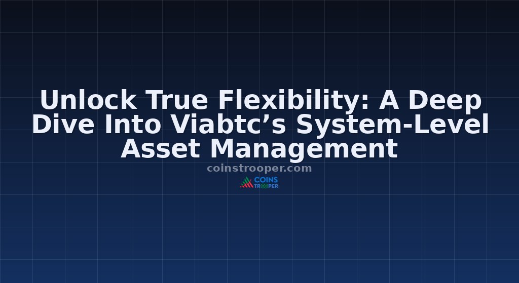 Unlock True Flexibility: A Deep Dive Into Viabtc’s System-Level Asset Management