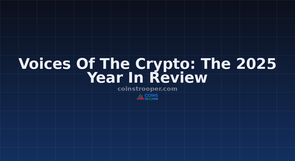 Voices Of The Crypto: The 2025 Year In Review 