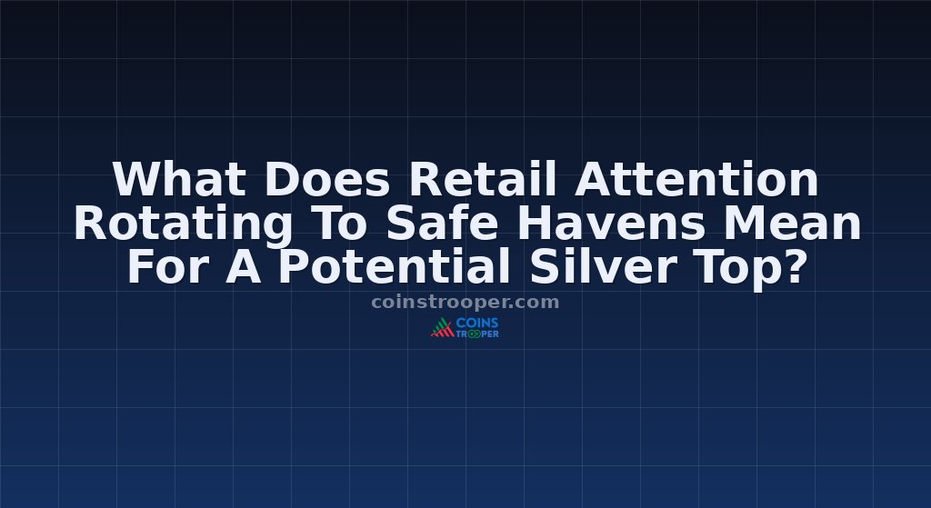 What Does Retail Attention Rotating To Safe Havens Mean For A Potential Silver Top?