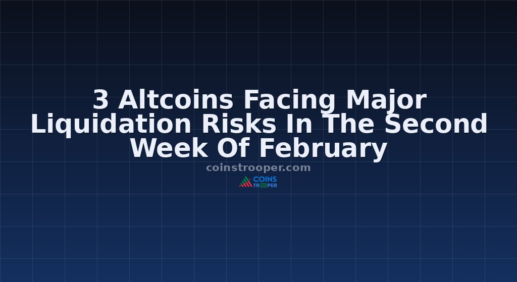 3 Altcoins Facing Major Liquidation Risks In The Second Week Of February