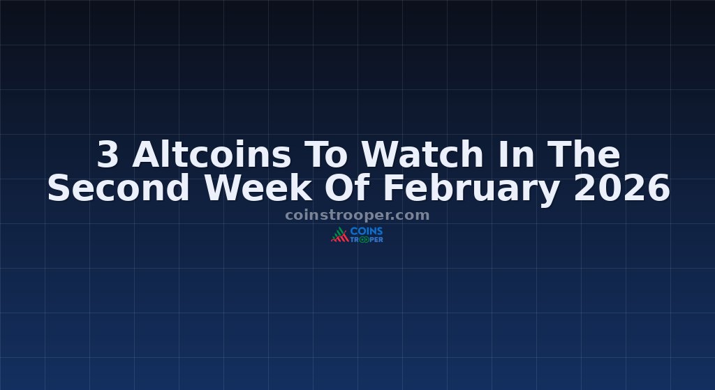 3 Altcoins To Watch In The Second Week Of February 2026