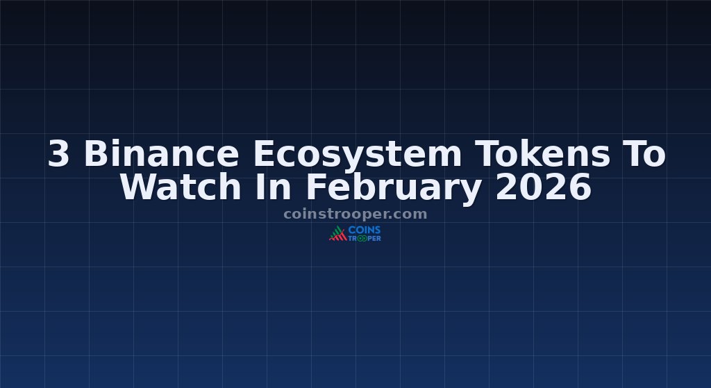 3 Binance Ecosystem Tokens To Watch In February 2026