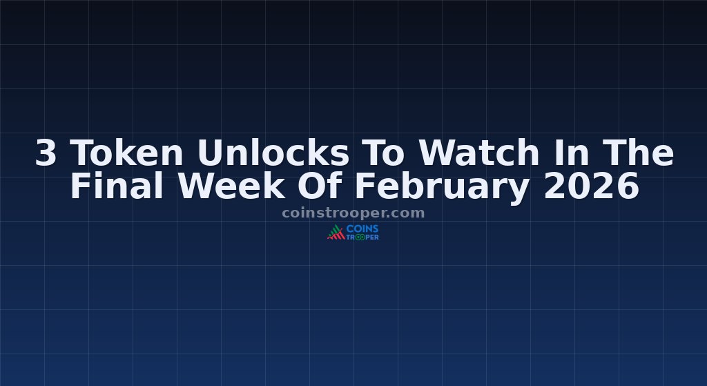 3 Token Unlocks To Watch In The Final Week Of February 2026