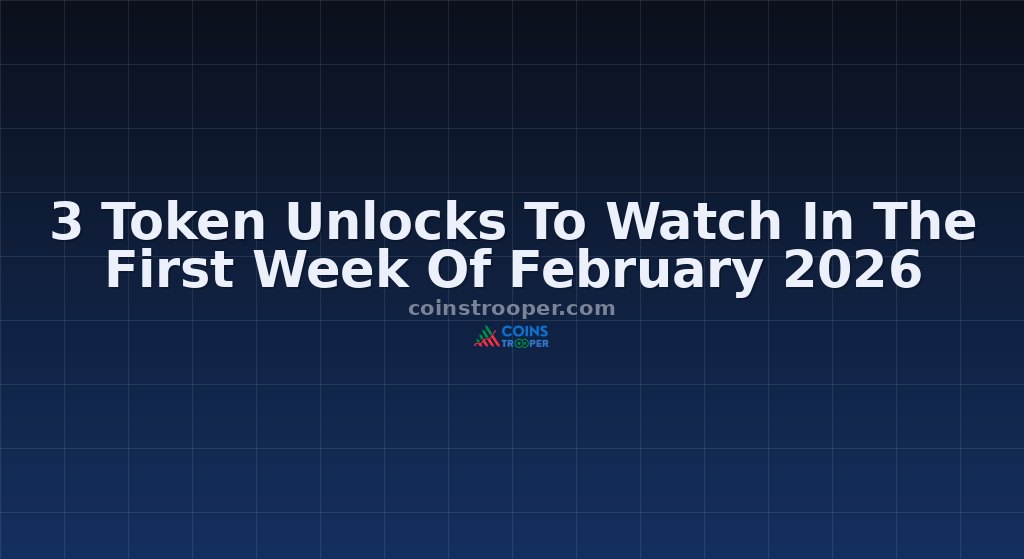 3 Token Unlocks To Watch In The First Week Of February 2026