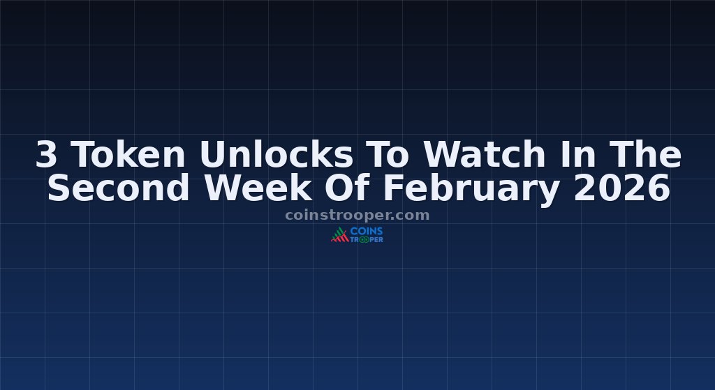 3 Token Unlocks To Watch In The Second Week Of February 2026
