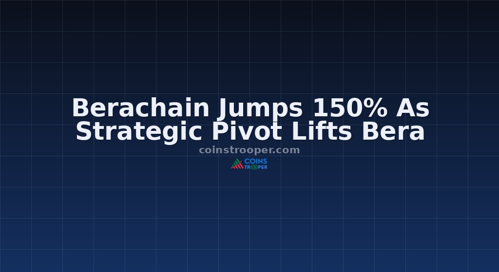 Berachain Jumps 150% As Strategic Pivot Lifts Bera