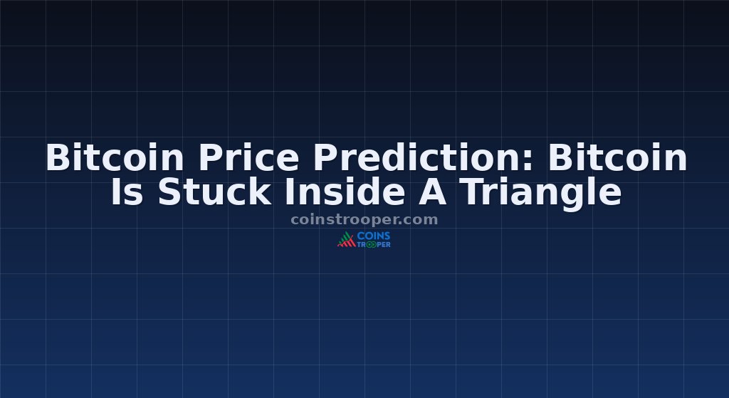 Bitcoin Price Prediction: Bitcoin Is Stuck Inside A Triangle