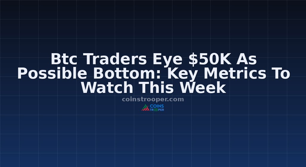 Btc Traders Eye $50K As Possible Bottom: Key Metrics To Watch This Week