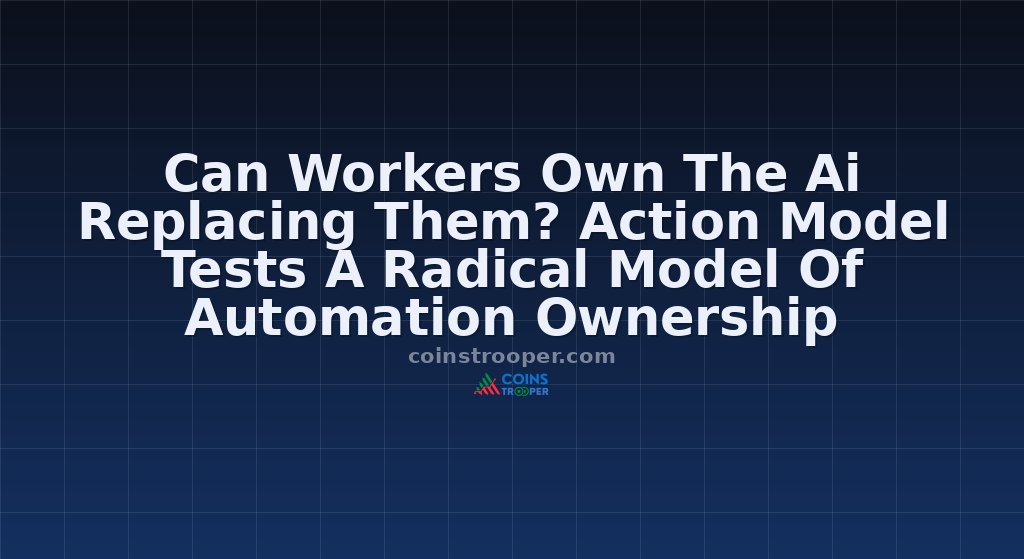 Can Workers Own The Ai Replacing Them? Action Model Tests A Radical Model Of Automation Ownership 