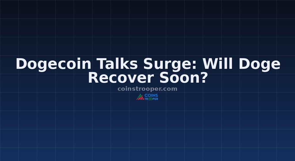 Dogecoin Talks Surge: Will Doge Recover Soon?
