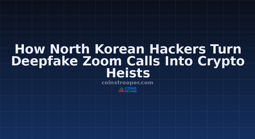 How North Korean Hackers Turn Deepfake Zoom Calls Into Crypto Heists