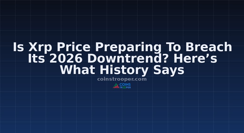 Is Xrp Price Preparing To Breach Its 2026 Downtrend? Here’s What History Says