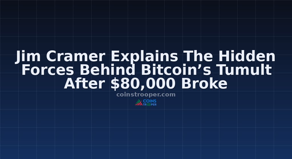 Jim Cramer Explains The Hidden Forces Behind Bitcoin’s Tumult After $80,000 Broke