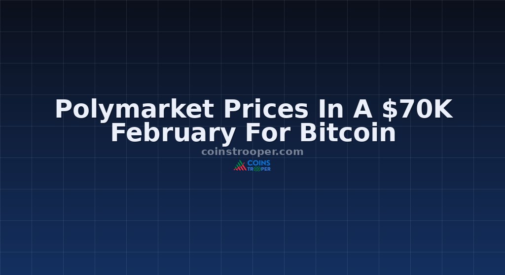 Polymarket Prices In A $70K February For Bitcoin